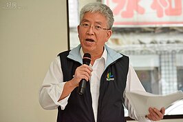 副市長張金鶚辦理景文公營住宅戶招租，希望透過記者會傳達招租訊息。（圖文／好房News記者 陳韋帆）
