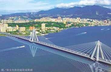 淡江大橋準蓋了!此為示意圖。(圖/好房資料中心)