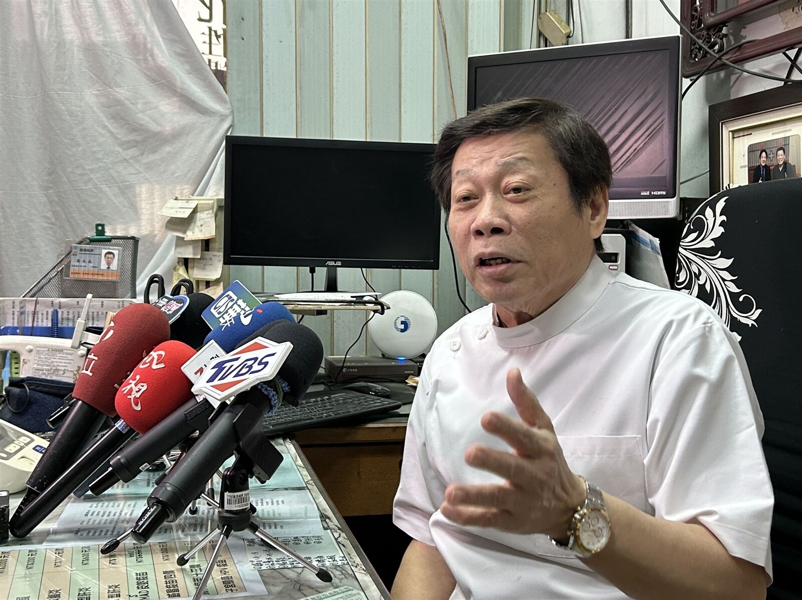 中山附醫法醫科主任高大成。記者趙容萱／攝影 