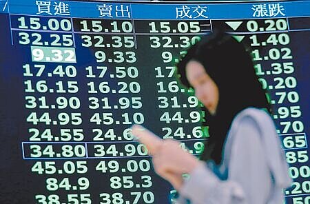 美國總統川普4月2日宣布對等關稅後,全球股市大跌。此為示意圖。(本報資料照片)