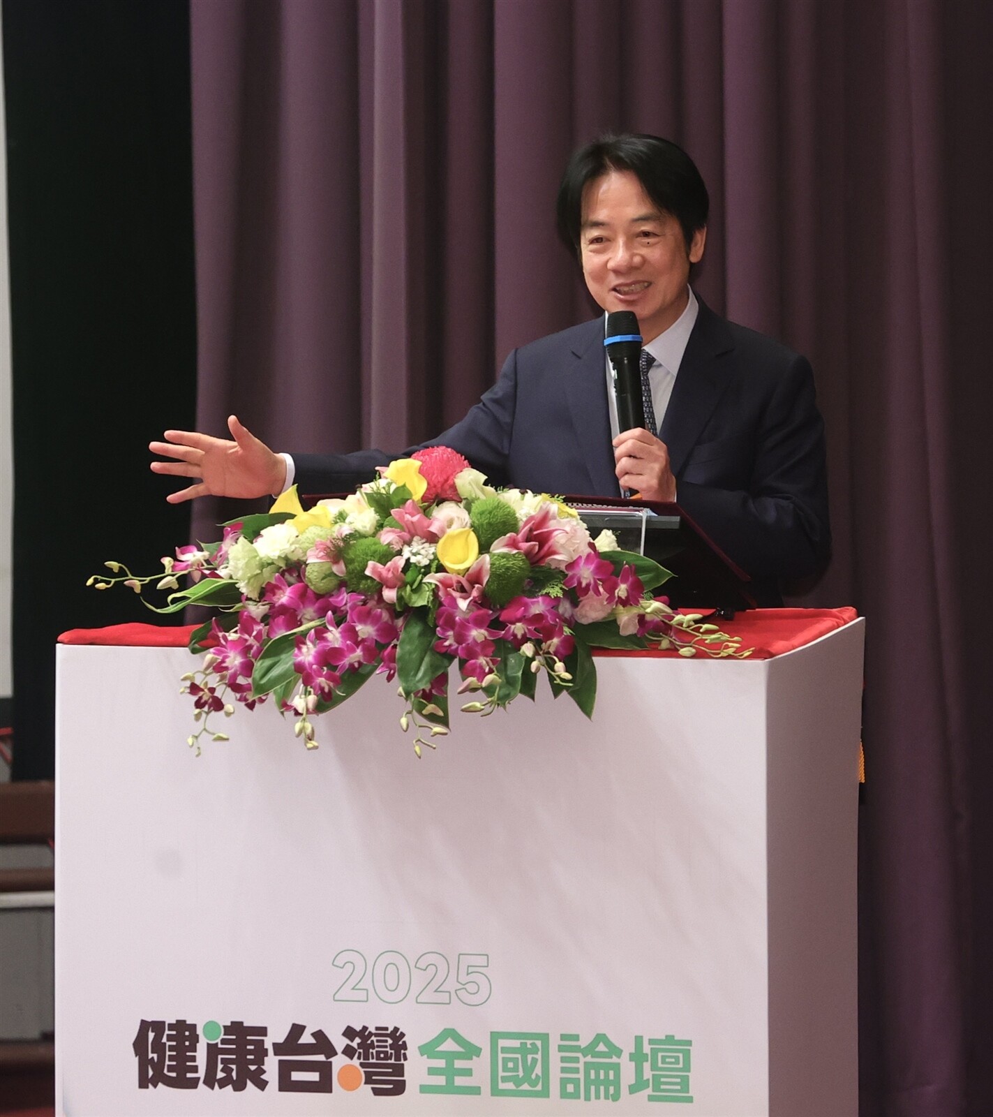 賴清德總統提出健保改革想法,當健保總額制度走到最後一步,經費應由各區自收自管,希望擴大花蓮縣秀林鄉試辦計畫。記者曾吉松/攝影