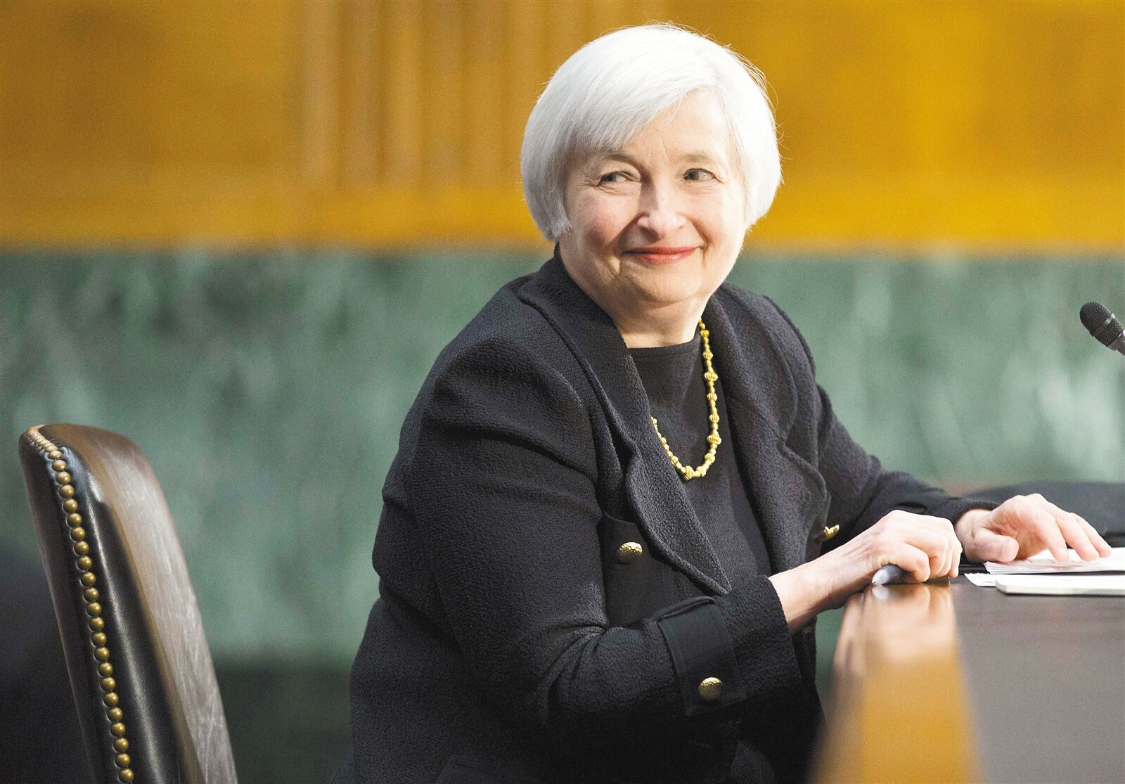 美國聯準會(Fed)主席柏南克和聯準會主席提名人葉倫。 (聯合報系資料庫)