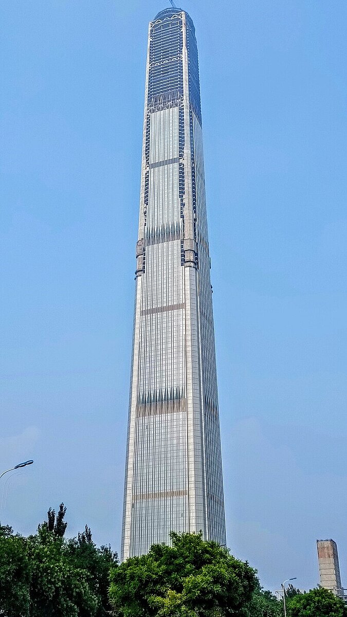 天津117大廈將復工。圖/維基百科