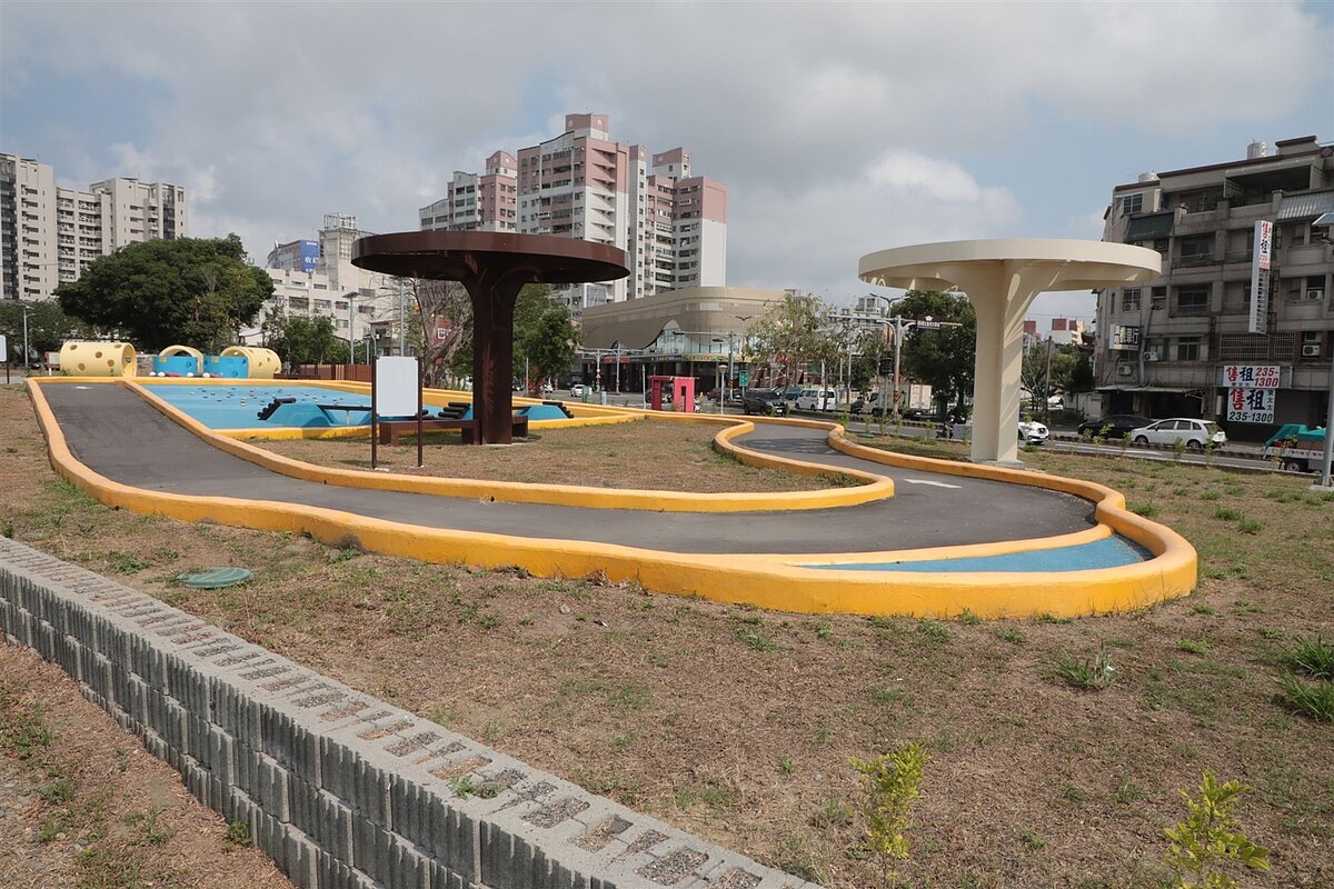 台南人口密集東區仁德區常淹水，市府爭取1.9億建文忠調節池改善。圖／台南市政府提供