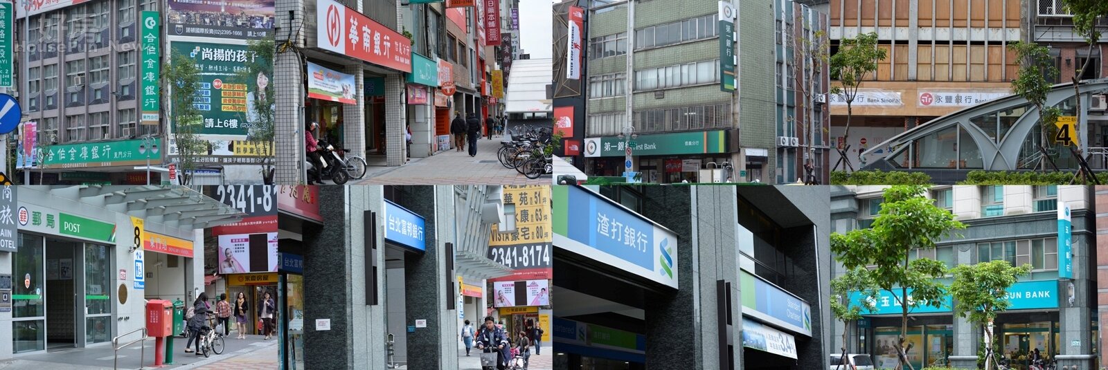 各家銀行於捷運東門站紛紛開幕。(好房News記者 陳韋帆/攝影)