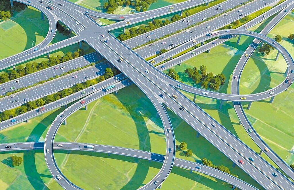 因應國2大湳及國3大溪交通堵塞問題,交通部高公局擬於國道3號增設八德交流道,4月30日舉行第2場公聽會。圖/交通部高公局提供