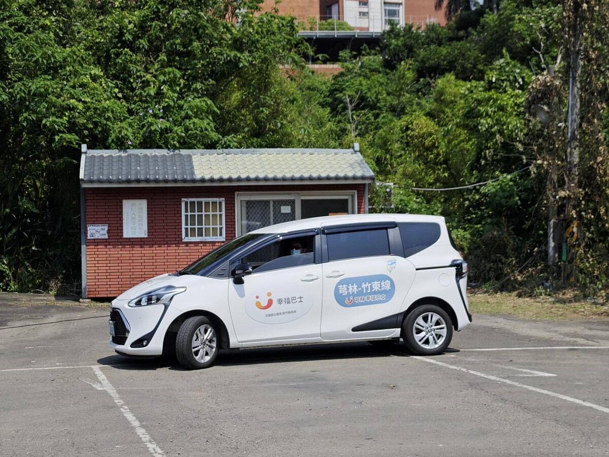芎林幸福巴士4路線通車。圖/新竹縣交旅處提供
