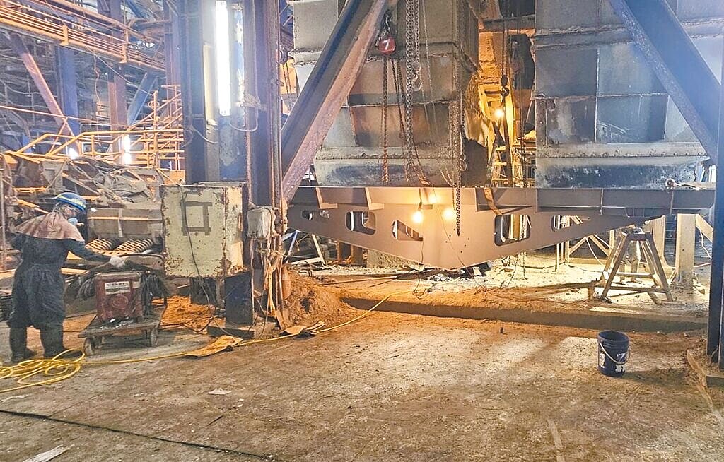 新竹市焚化廠今年4月初停爐展開為期20天的歲修工程，已歲修完成重啟運作。（新竹市府提供／邱立雅竹市傳真）