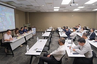 中市交通局舉辦水湳轉運中心招商座談會。圖／台中市交通局提供