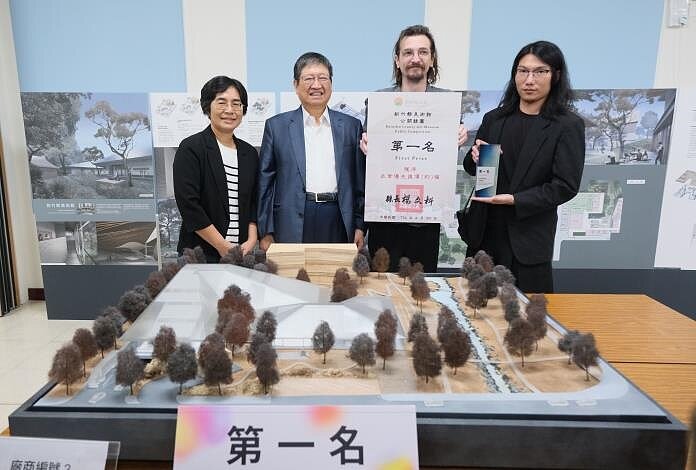 竹縣美術館競圖竹間團隊獲首獎。圖/新竹縣文化局提供