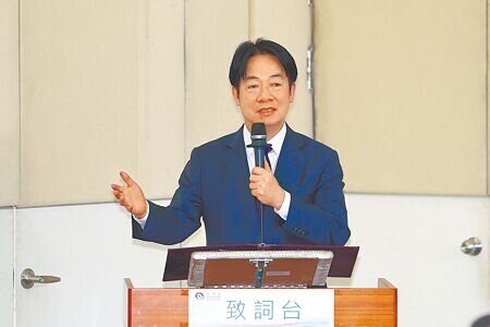 賴清德總統2日到經濟部新北產業園區服務中心與業者座談。(鄧博仁攝)