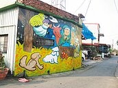 家戶「捐牆壁」彩繪　巷子變畫廊