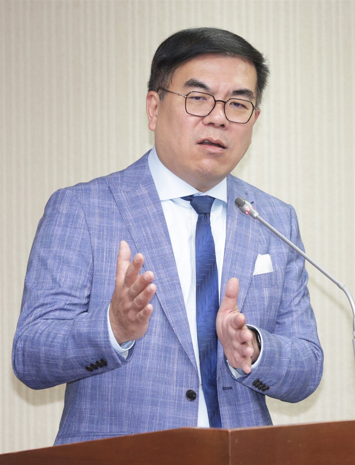 彭啓明建議政府應全面禁止抖音,避免不實消息認知作戰。記者潘俊宏/攝影