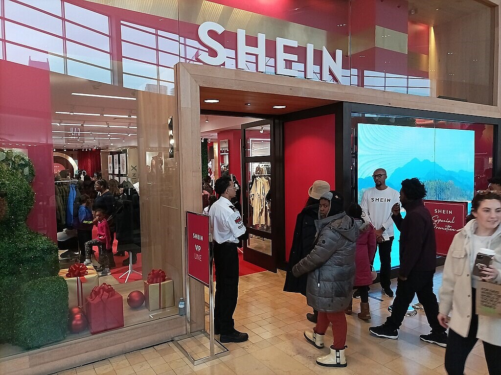 Shein於加拿大的快閃店。圖/維基百科
