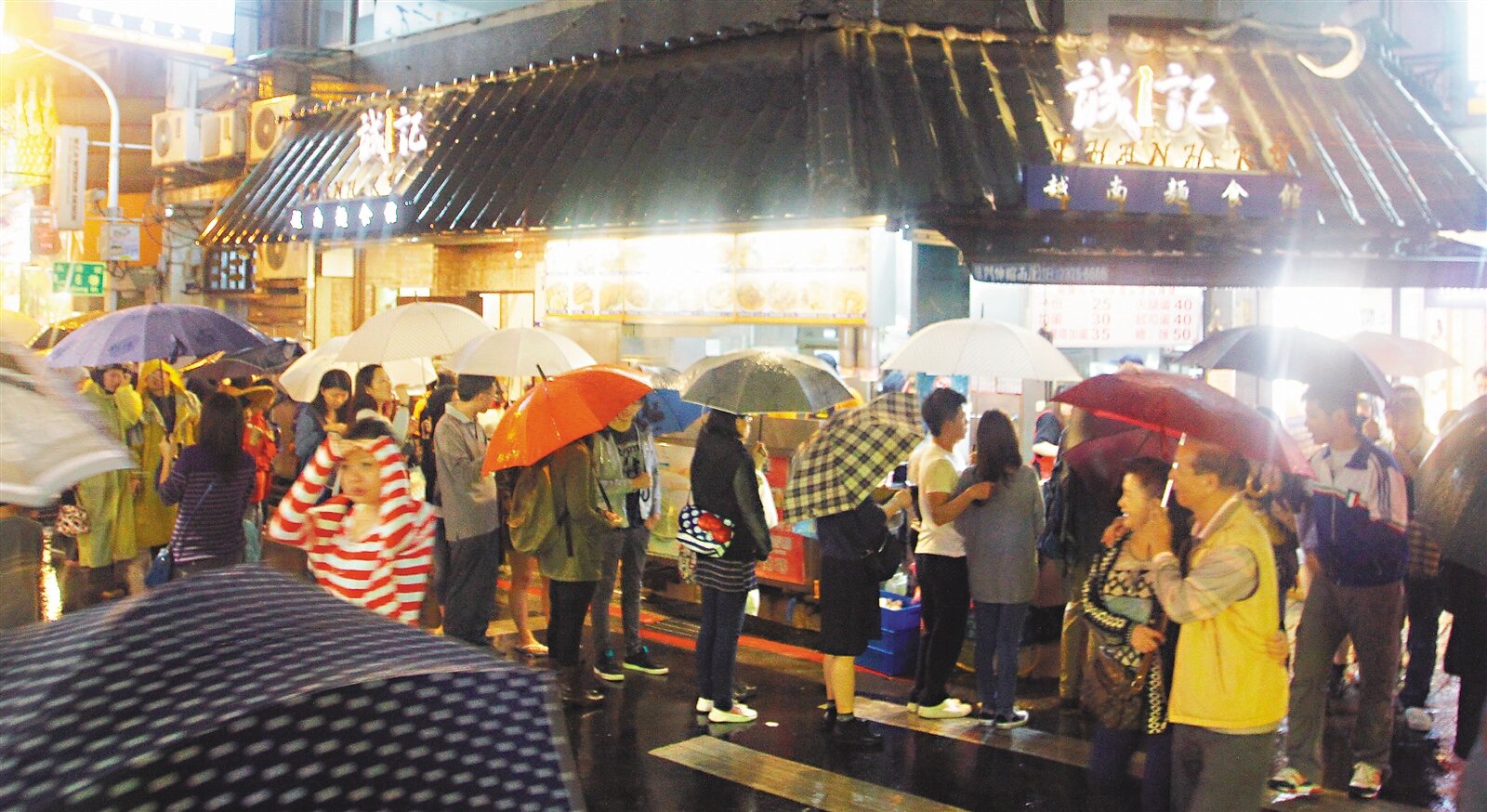 永康街如徒步區。 記者蘇健忠攝影