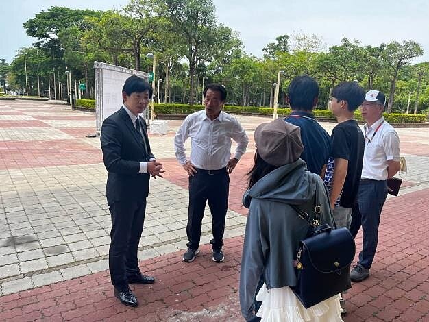 台南新營體育場,配合賽事停車場延後開工。圖/台南市體育局提供