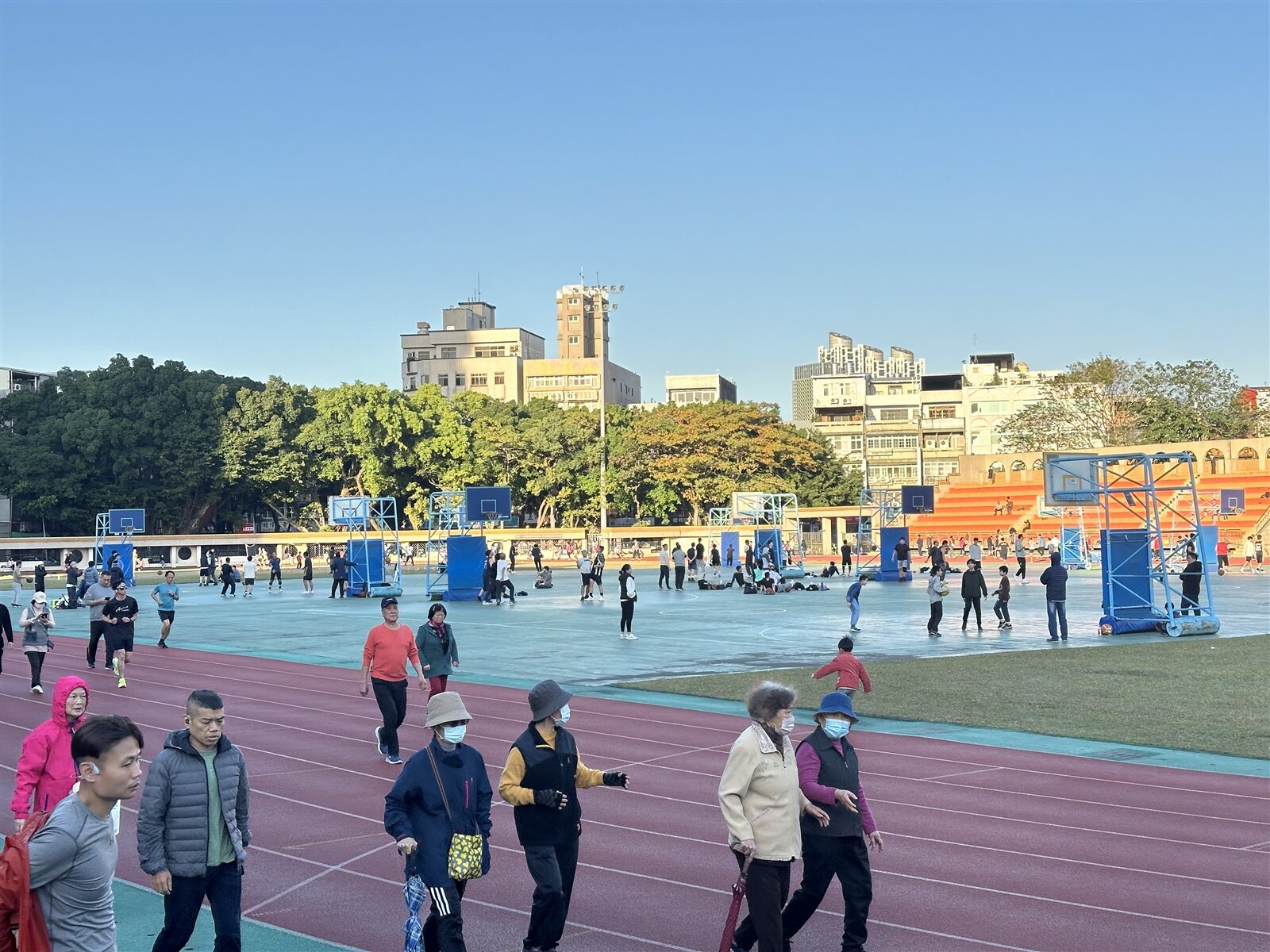 新北體育局規畫擬將板橋第二運動場，原地重建成新北小巨蛋。本報資料照片 