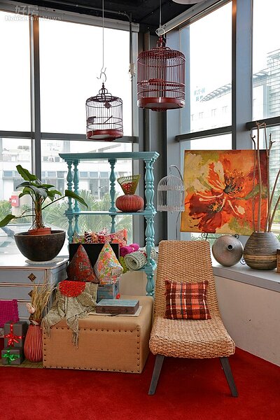 居家布置擺設情境照。(好房News記者 陳韋帆/攝影 品東西家居內湖店提供拍攝)