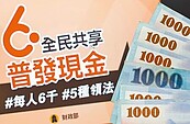 在野本周推還錢於民　普發現金