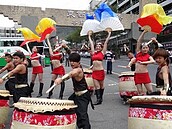 谷關鼓舞節噱頭十足　圓仔現身吸人氣