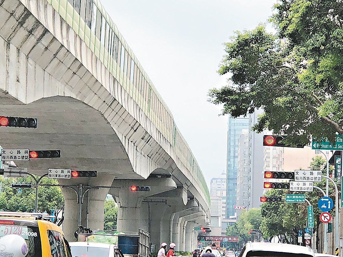 台中市紅綠燈號誌。圖/聯合報系資料照