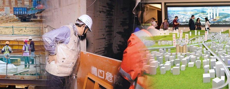 浮洲合宜住宅 工地（大刊頭）（中圖來源為聯合報，使用到２０１４／１／１７）