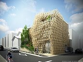 奇觀！　微熱山丘木條拼裝東京店