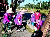 百位志工綠美化　佳冬墓仔埔也敢去