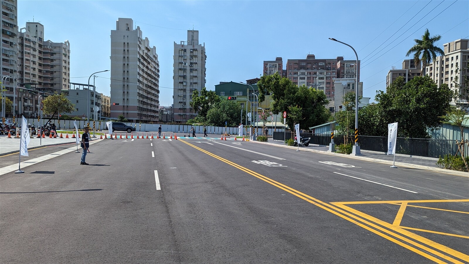 台中市府推動南區3項交通建設，投入超過14億元，改善約1.5公里長道路。記者陳敬丰／攝影 