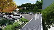 台中鰲峰山腳停車場開工！所有車位將預留電動車充電管路