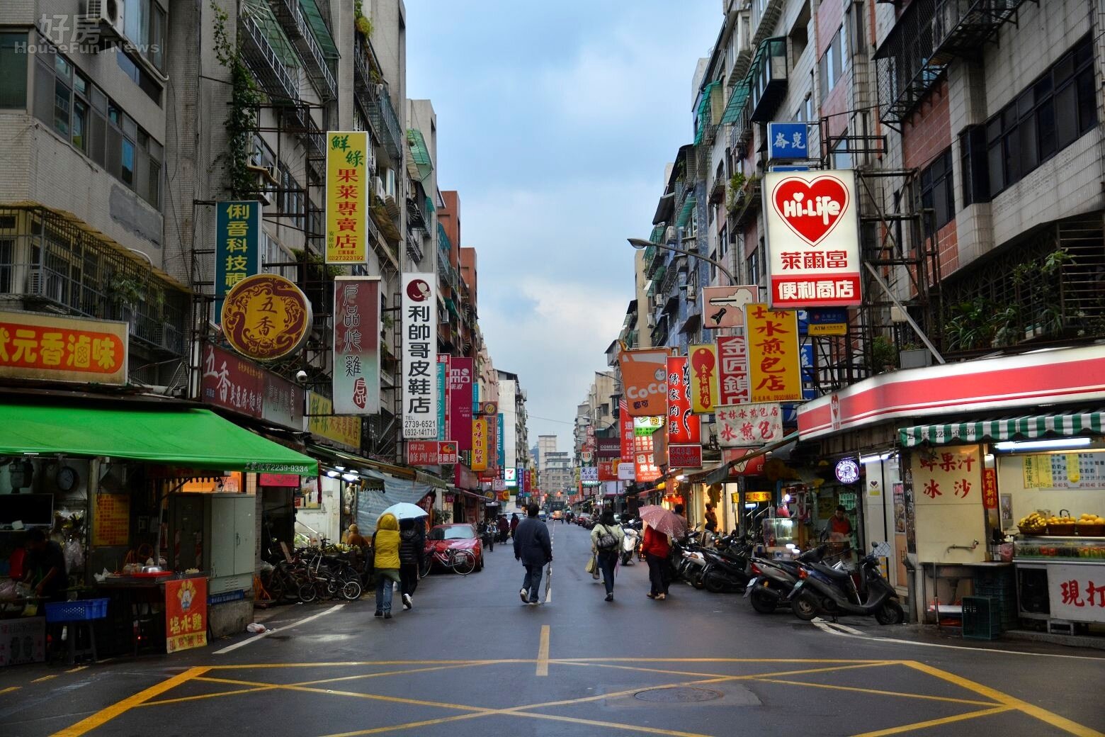 大安區白蘭市場,生活機能。(好房News記者 陳韋帆/攝影)