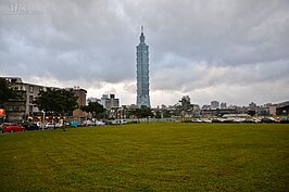 吳興街與信安街口的大片綠地，被許多人歸納為私房景點，但其實早已眾所皆知