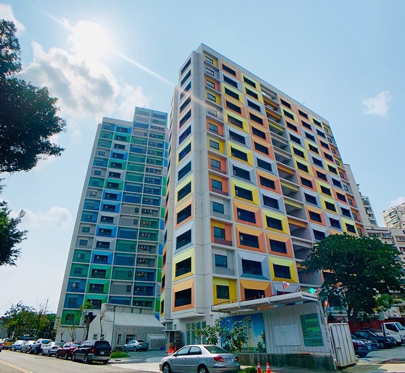 社宅示意圖。圖片台北市政府安心樂租網提供