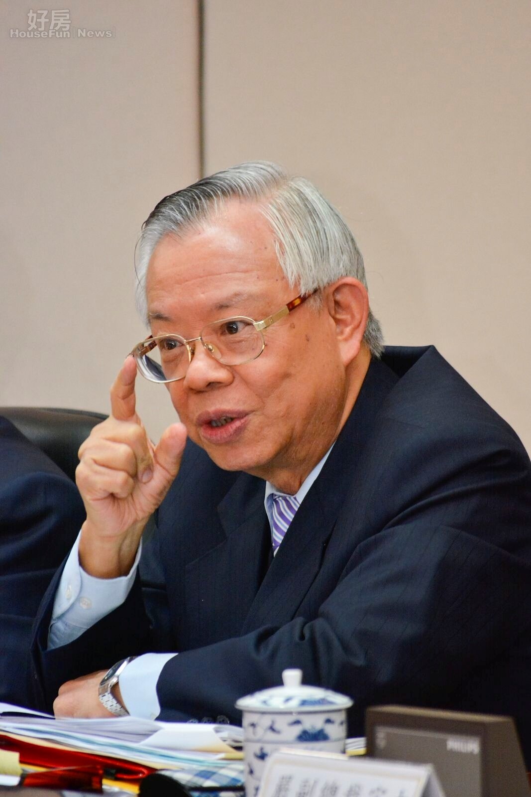 彭淮南強調,不是縮減QE後，就要解釋為緊縮。(好房News記者 陳韋帆/攝影)