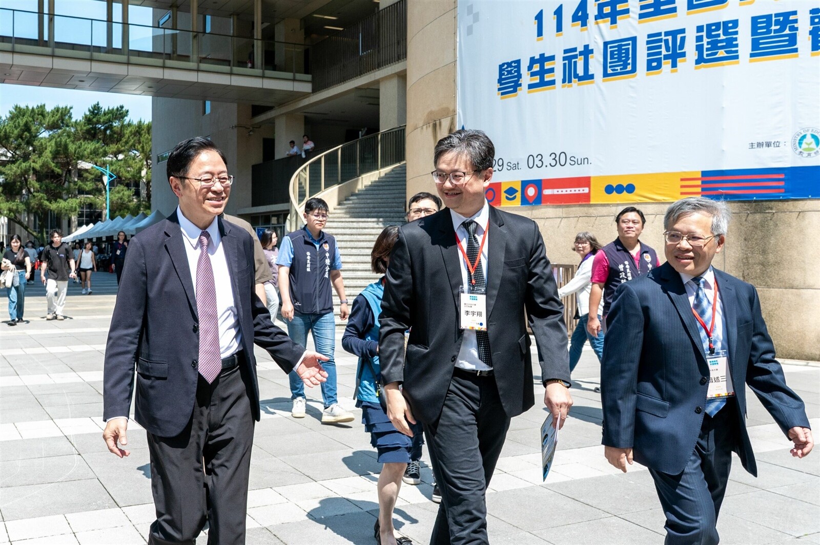 桃園市長張善政盼能持續與中大攜手打造桃園國際之城。圖:市府提供