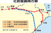 北宜直鐵路線　宜縣、雙北不同調