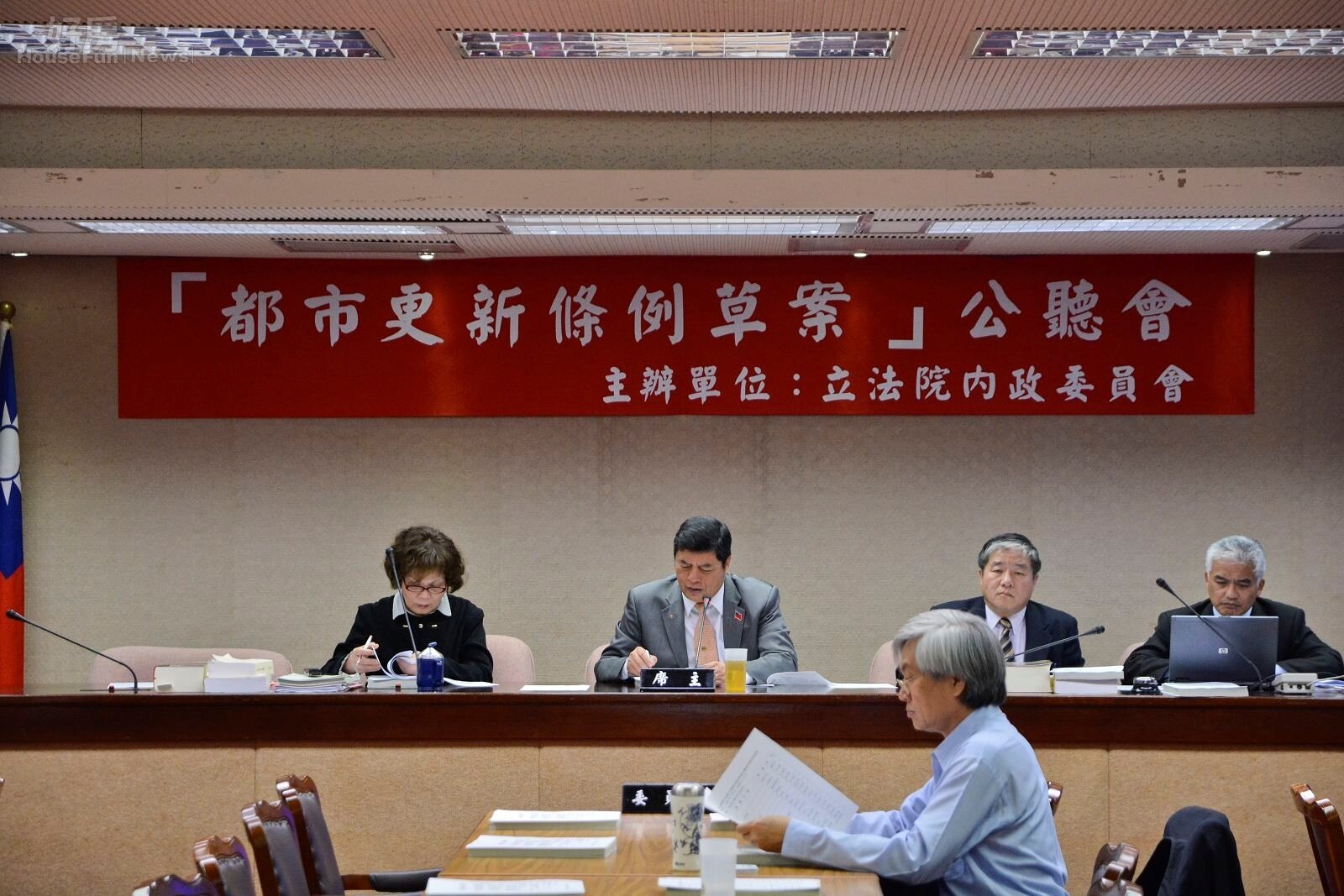 立法院都更公聽會會場,立法院會議室。(好房News記者 陳韋帆/攝影)