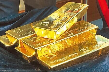 臺灣銀行黃金存摺22日盤中每公克賣出價最高來到新台幣3,246元,創逾一周高點,最後收3,227元。圖∕本報資料照片