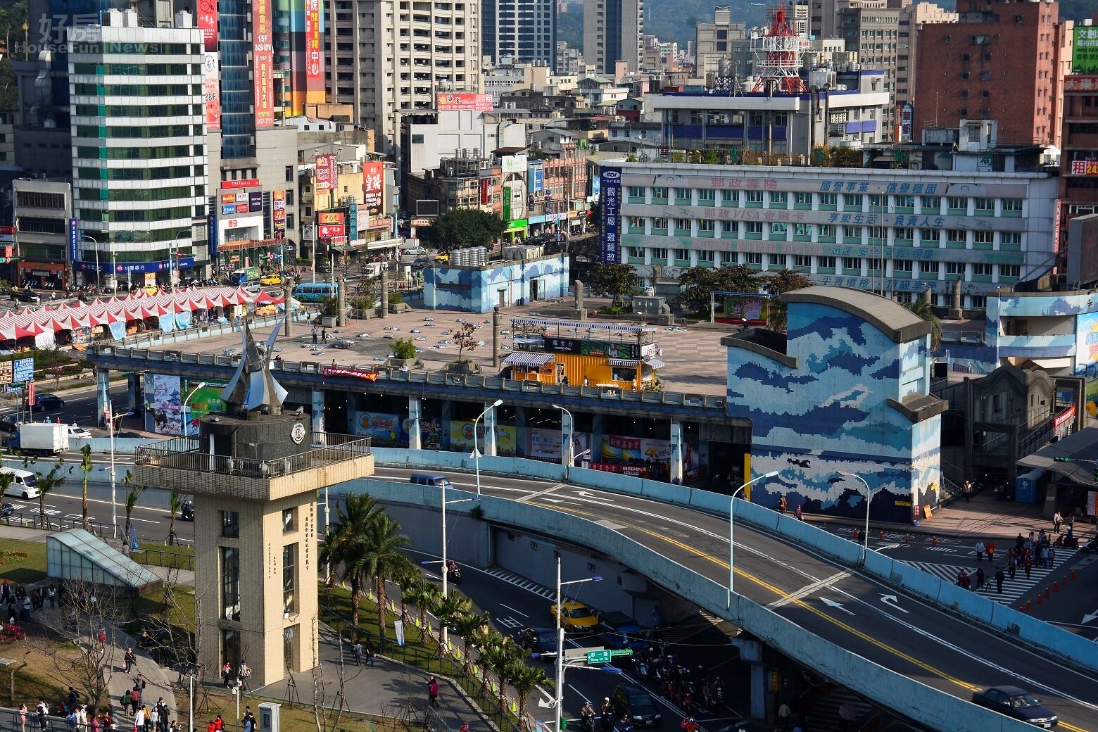 基隆房市景、基隆喜豬橋。(好房News記者 陳韋帆/攝影)