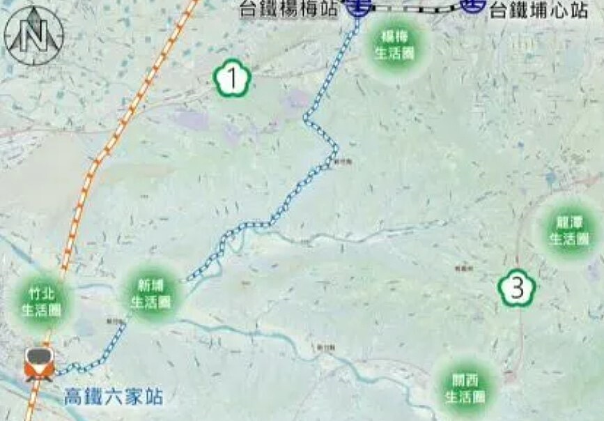 桃園捷運路網多線齊發,但目前規畫南區只到龍潭,民代爭取楊梅也設輕軌。圖/翻攝自桃園市議會直播影片