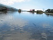 八煙聚落古厝、梯田　水映白雲