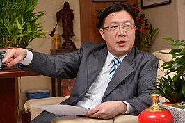 基隆市議長黃景泰,當初想舉辦黃色小鴨動機來自於朋友生病,進而想到黃色小鴨有心理療癒作用,希望可以為基隆市民帶來幸福。（圖文／好房News記者 陳韋帆）