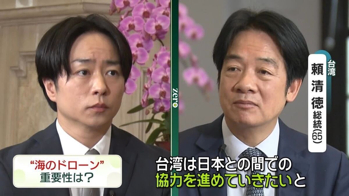 櫻井翔來台專訪總統賴清德。 圖／擷自X／ntvnewsculture
