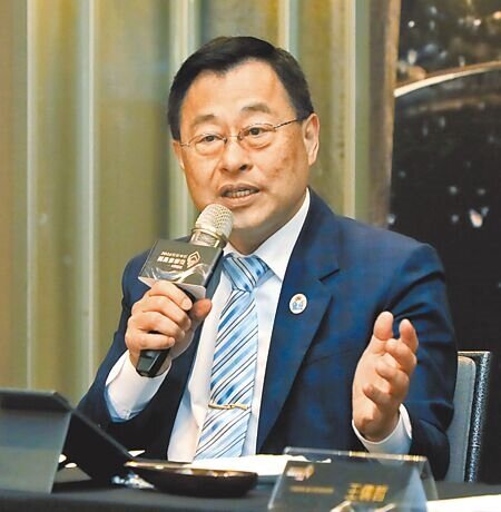 中華民國不動產仲介公會全聯會理事長王瑞祺。(劉宇軒攝)