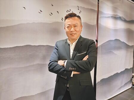 中華民國不動產代銷公會全聯會理事長戴嘉聖。(葉思含攝)