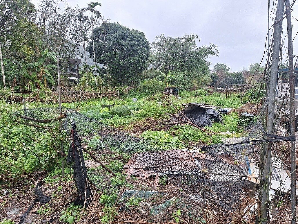 礁溪鄉的一處菜園降價,將進入第三次法拍。圖/宜蘭分署提供