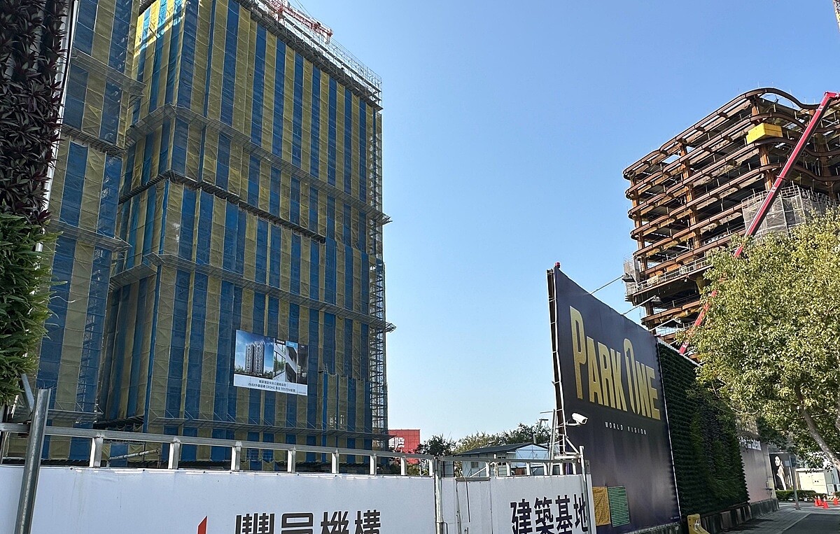 台中巨蛋正式落腳水湳,區域房市再掀高峰。圖/好房網News記者林和謙/攝