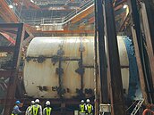 桃捷綠線巧克力站潛盾機朝大湳站發進　預計明年4月貫通