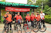 彰化八卦山派出與登山鐵馬隊　春安一同守護家園