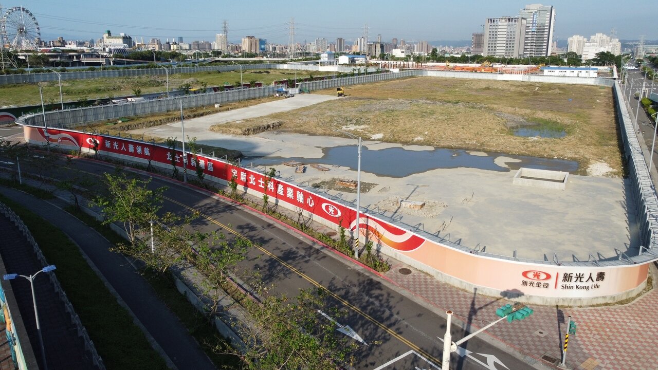 輝達(NVIDIA)台灣總部傳出有望設置在北士科T17、T18。記者許正宏/攝影 許正宏